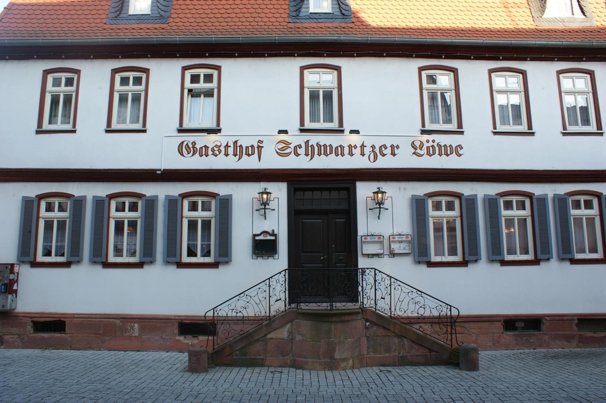Hotel Schwartzer Loewe Babenhausen Kültér fotó