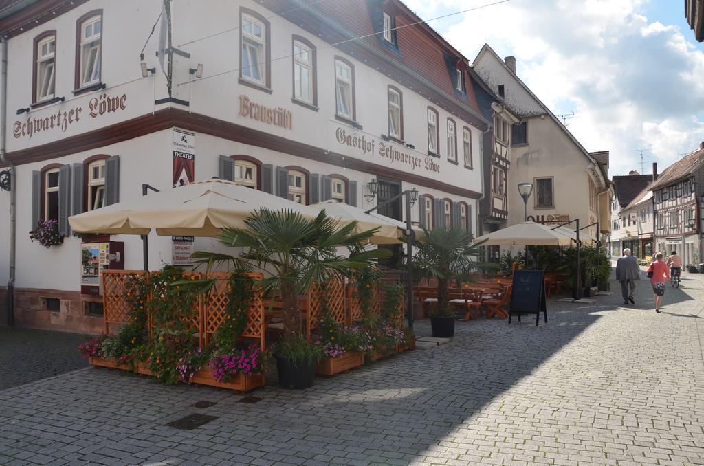Hotel Schwartzer Loewe Babenhausen Kültér fotó